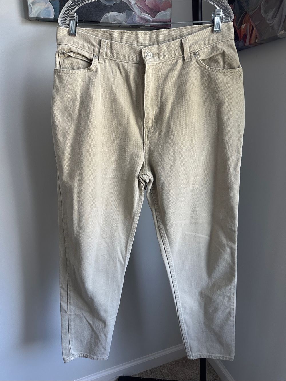 Faded Glory Beige Jean Pants